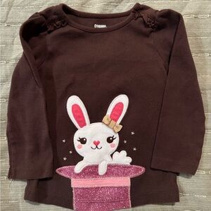 Gymboree Chocolate Bunny Long Sleeve Tee
